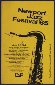 365 razones para amar el jazz: un cartel. Newport Jazz Festival 1965 [141] 2