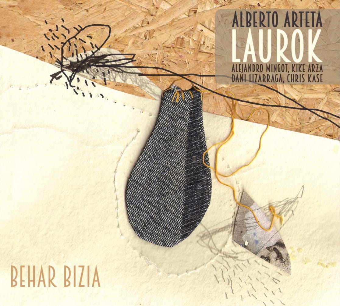 Portada de Alberto Arteta Laurok: Behan Bizia (Errabal Jazz, 2019)