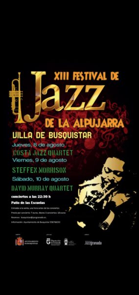 XIII Festival de Jazz de la Alpujarra (8 al 10 de agosto de 2019) [Noticias] 2