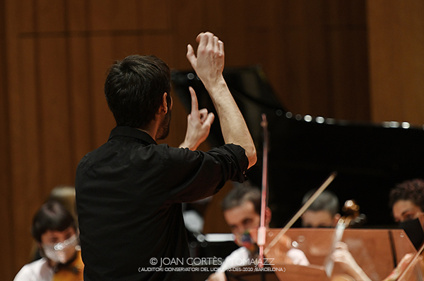 INSTANTZZ: Gran Ensemble Liceu, dir. Toni Vaquer, “Zero Gravity Family Live” (Festival Internacional de Jazz de Barcelona, Auditori del Conservatori del Liceu, Barcelona. 2020-12-10) [Galería fotográfica AKA Fotoblog de jazz, impro… y algo más] Por Joan Cortès 2