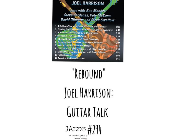JazzX5#294. Joel Harrison - Pete McCann: "Rebound" [Guitar Talk (AGS Recordings, 2021)] [Minipodcast de jazz] Por Pachi Tapiz 3