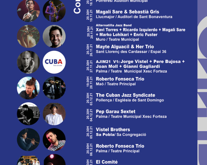Alternatilla Jazz 2021 (Mallorca. 17-11/18-12) [Noticias de jazz] 1