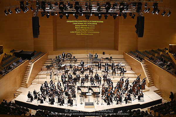 Orquestra Simfònica de Barcelona i Nacional de Catalunya (OBC) “Tres amores oscuros” d’Enric Palomar, estreno (53è Festival de Jazz de Barcelona / L’Auditori de Barcelona, Sala 01-Pau Casals, Barcelona. 2021-11-19) (VIII/XIII) Por Joan Cortès [INSTANTZZ AKA Galería fotográfica AKA Fotoblog de jazz, impro… y algo más]