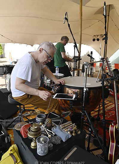 Mythical Jockey (Sampler Sèries / Fundació Joan Miró -Pati Nord- / Barcelona. 2022-06-15) Por Joan Cortès [INSTANTZZ AKA Galería fotográfica AKA Fotoblog de jazz, impro… y algo más]