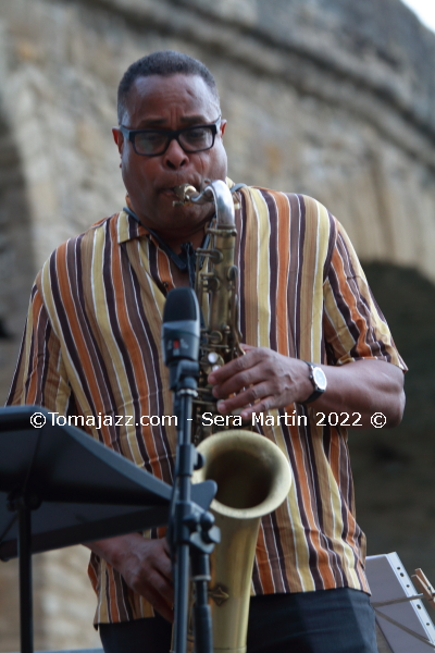 Jean Toussaint JT4 (Festival de Jazz Zubipean 2022 Jazz Jaialdia. Puente la Reina - Gares, Navarra) Por Sera Martín [INSTANTZZ] 2