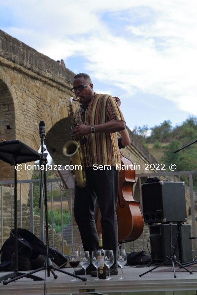 Jean Toussaint JT4 (Festival de Jazz Zubipean 2022 Jazz Jaialdia. Puente la Reina - Gares, Navarra) Por Sera Martín [INSTANTZZ] 11