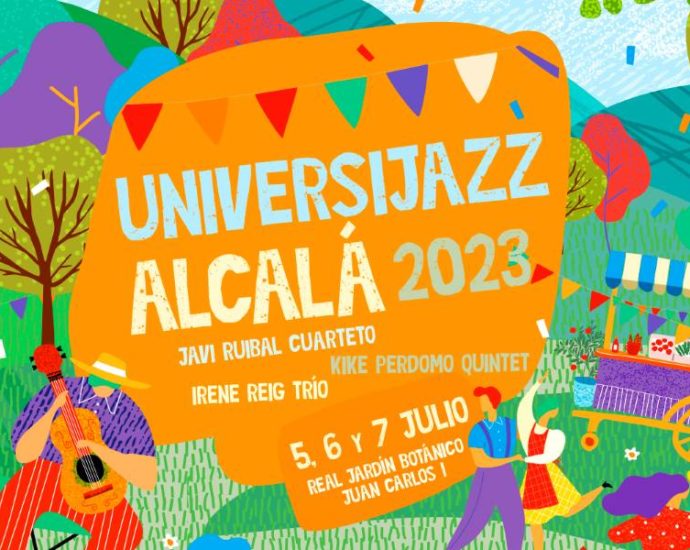 XV Festival Universijazz Alcalá 2023 (Alcalá de Henares, Madrid. 5 al 7 de julio de 2023) [Noticias de jazz] - Tomajazz 9.0 - Entre el 5 y el 7 de julio se celebra en Alcala de Henares (Madrid), el XV Festival Universijazz Alcalá 2023 #Festivalesdejazz #Noticiasdejazz