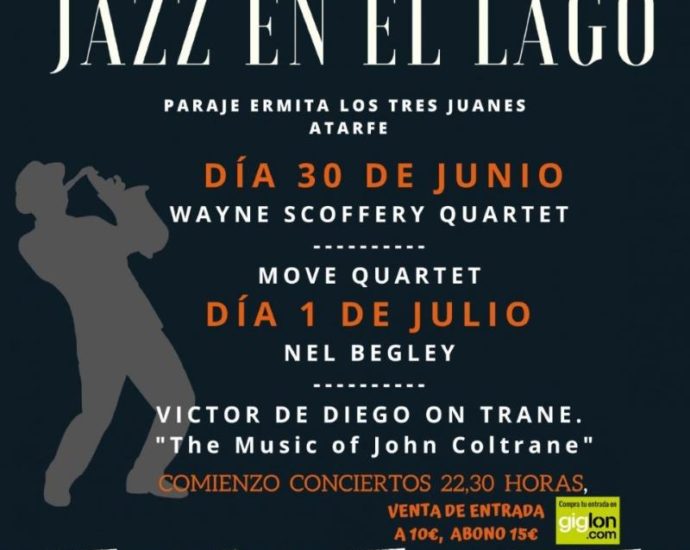 XXI Festival Jazz en el Lago 2023 (Atarfe, Granada. 30 de junio y 1 de julio de 2023) [Noticias de jazz] - Tomajazz 9.0