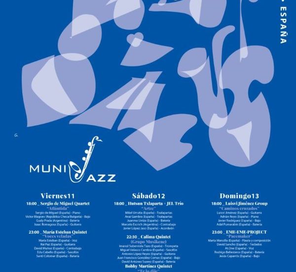 Tomajazz 9.0 - Entre el 11 y el 13 de agosto de 2023 tendrá lugar en Munilla (La Rioja), el 19 Festival de Jazz de Munilla Munijazz 2023 #Ciclodejazz #FestivalDeJazz #Festivalesdejazz #Noticiasdejazz