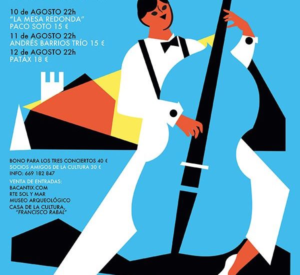 III Festival Águilas Jazz 2023 (Águilas, Murcia. 10 al 12 de agosto de 2023) [Noticias de jazz] - Tomajazz 9.0 - Entre el 10 y el 12 de agosto tendrá lugar en Águilas (Murcia), tendrá lugar el III Festival Águilas Jazz 2023 #Ciclodejazz #FestivalDeJazz #Festivalesdejazz #Noticiasdejazz