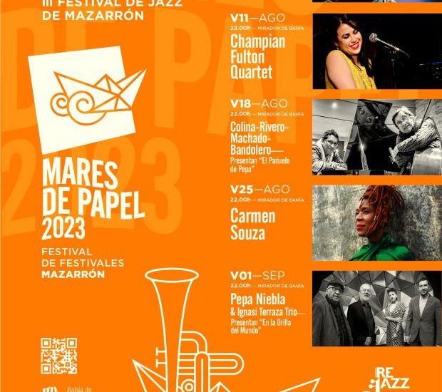 III Rejazz 2023. Festival de Jazz de Mazarrón (Mazarrón, Murcia. 4 de agosto al 1 de septiembre de 2023) [Noticias de jazz] - Tomajazz 9.0 - Entre el 4 de agosto y el 1 de septiembre de 2023 tendrá lugar en Mazarrón (Murcia), el III Rejazz 2023. Festival de Jazz de Mazarrón #Ciclodejazz #FestivalDeJazz #Festivalesdejazz #Noticiasdejazz