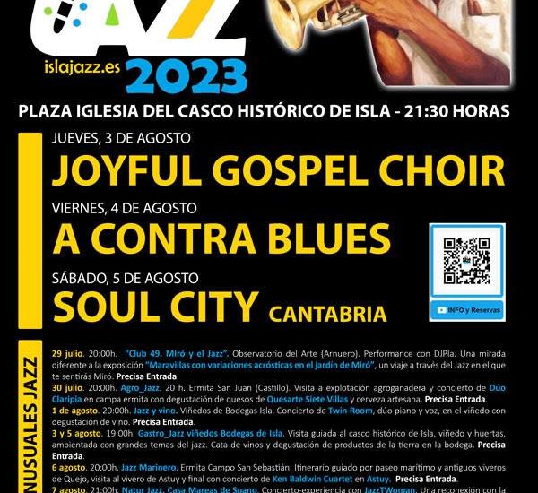 Isla Jazz 2023 (Isla, Cantabria. 29 de julio al 7 de agosto de 2023) [Noticias de jazz] - Tomajazz 9.0 - Entre el 29 de julio y el 7 de agosto de 2023 tendrá lugar en Isla (Cantabria), Isla Jazz 2023 #Ciclodejazz #FestivalDeJazz #Festivalesdejazz #Noticiasdejazz