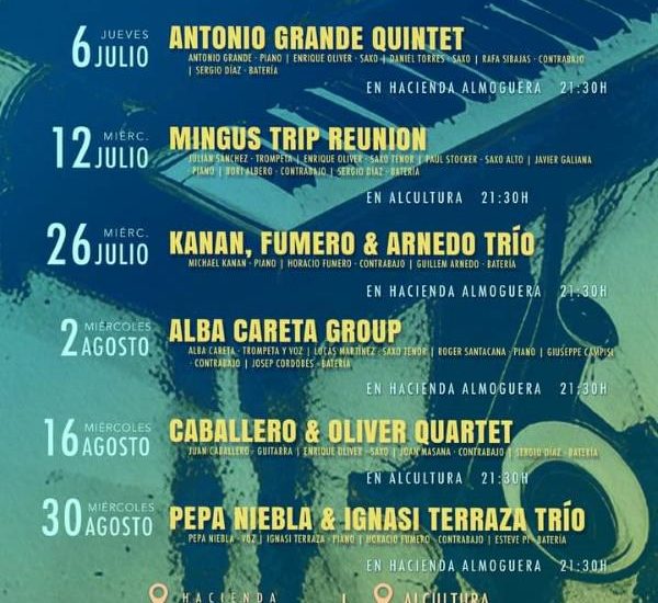 Jazz al Relente 2023 (Algeciras, Cádiz. 6 de julio al 30 de agosto 2023) [Noticias de jazz] - Tomajazz 9.0 - Entre el 6 de julio y el 30 de agosto tendrá lugar el ciclo Jazz al Relente 2023 #Ciclodejazz #FestivalDeJazz #Festivalesdejazz #Noticiasdejazz