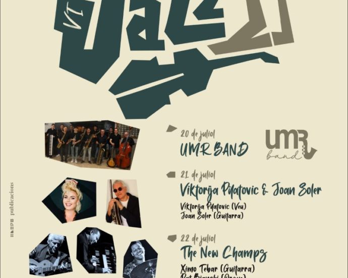 VI Ribajazz 2023 (Riba-roja de Túria, Valencia. 20 al 22 de julio de 2023) [Noticias de jazz] - Tomajazz 9.0 - Entre el 20 y el 22 de julio tendrá lugar en Riba-roja de Túria, Valencia el VI Ribajazz 2023 #Ciclodejazz #FestivalDeJazz #Festivalesdejazz #Noticiasdejazz