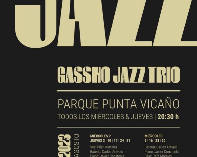 I Ciclo de Jazz Gassho Sanxenxo 2023 (Sanxenxo, Pontevedra. 5 al 12 de agosto de 2023) [Noticias de jazz] - Tomajazz 9.0 - Entre el 2 y el 31 de agosto tendrá lugar en Sanxenxo (Pontevedra), el I Ciclo de Jazz Gassho Sanxenxo 2023
