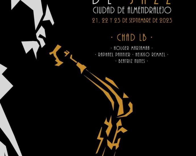 VIII Seminario Internacional de Jazz Ciudad de Almendralejo 2023 (Almendralejo, Badajoz. 21 al 23 de septiembre de 2023) [Noticias de jazz] - Tomajazz 9.0 - Entre el 21 y el 23 de septiembre de 2023 tendrá lugar en Almendralejo (Badajoz), el VIII Seminario Internacional de Jazz Ciudad de Almendralejo 2023 #Ciclodejazz #FestivalDeJazz #Festivalesdejazz #Noticiasdejazz