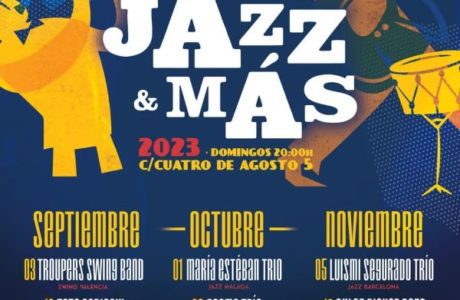 Ciclo Jazz & Mas 2023 Rock & Blues Café  (Zaragoza. 3 de septiembre al 26 de noviembre de 2023) [Noticias de jazz] - Tomajazz 9.0 - Entre el 3 de septiembre y el 26 de noviembre de 2023 tendrá lugar en Rock & Blues Cafe (Zaragoza), el Ciclo Jazz & Mas 2023 #Ciclodejazz #FestivalDeJazz #Festivalesdejazz #Noticiasdejazz