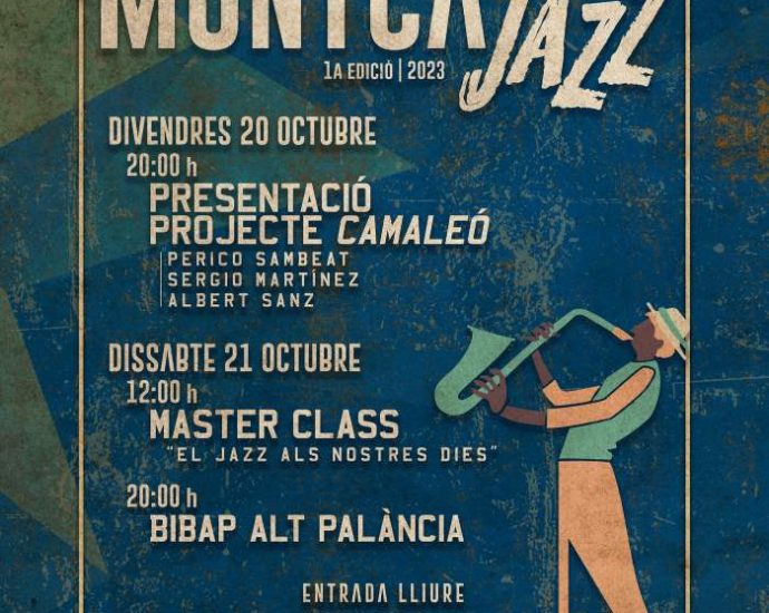 Primer Montcajazz 2023 (20 y 21 de octubre de 2023. Moncada, Valencia) [Noticias de jazz] - Tomajazz 9.0