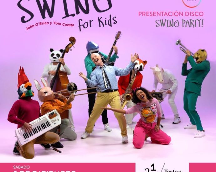 Swing For Kids: presentación del disco Swing Party (Teatros Luchana, Madrid. 2 de diciembre de 2023. Madrid) [Noticias de jazz] - Tomajazz 9.0