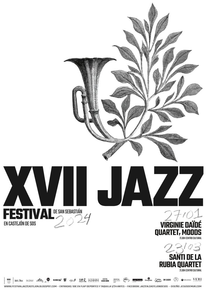 XVII Festival de Jazz San Sebastián Castejón de Sos 2024 (27 de enero al 23 de marzo de de 2024