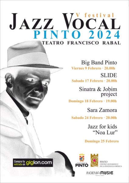 V Festival Jazz Vocal Pinto 2024 (Pinto, Madrid. Del 9 al 24 de febrero de 2024) [Noticias de jazz] - Tomajazz