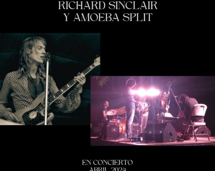 Amoeba Split ft. Richard Sinclair (Caravan) en concierto (26 de abril de 2024. A Coruña) [Noticias de jazz] - Tomajazz