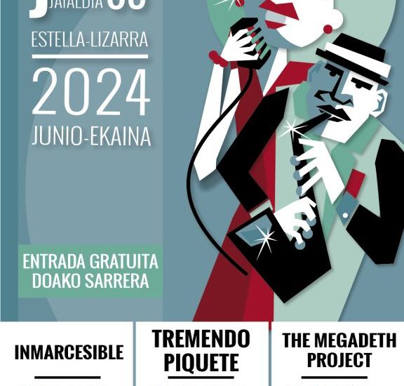 V Egajazz 2024 (27 al 29 de junio de 2024. Estella, Navarra) [Noticias de jazz] - Tomajazz - Entre el 27 y el 29 de junio de 2024 tendrá lugar en Estella (Navarra), el V Egajazz 2024 #Ciclodejazz #FestivalDeJazz #Festivalesdejazz #Noticiasdejazz