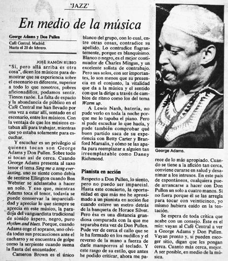 Fuimos felices… y lo sabíamos. A propósito del cierre (“de momento”) del Café Central, en Madrid, sus causas y las posibles consecuencias. Por Chema García [Escrito de jazz AKA El Rincón de Chema] [Agosto de 2025] - Tomajazz - Fuimos felices… y lo sabíamos. A propósito del cierre del Café Central, en Madrid, sus causas y las posibles consecuencias. Por Chema García en El Rincón de Chema