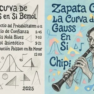 Zapata Chipi: La Curva de Gauss en Si Bemol (Sello: Aleph Records; Año de publicación: 1959; Reedición: 2025) Por Pachi Tapiz [Patagrabaciones de Patajazz] - Tomajazz