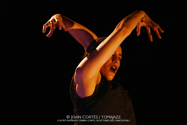 Sara Jiménez “Ave de Plata” (Ciutat Flamenco / Fabra i Coats, 2025-10-18 / Barcelona) Por Joan Cortès [Flamencuras AKA INSTANTZZ AKA Galería fotográfica AKA Fotoblog de jazz, impro… y algo más] - Tomajazz - Sara Jiménez “Ave de Plata” actuó en Ciutat Flamenco de Barcelona el 18 de octubre de 2025. Joan Cortès lo retrata en las Flamencuras de INSTANTZZ