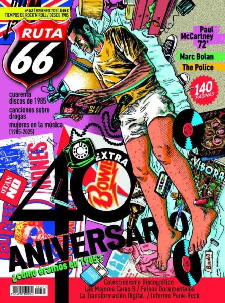 Ruta 66 celebra su 40 aniversario con un número especial de 140 páginas (Noviembre de 2025) [Noticias de jazz] - Tomajazz - Desde Tomajazz felicitamos a la revista Ruta 66 en su 40º Aniversario. ¡Que sean muchos más!