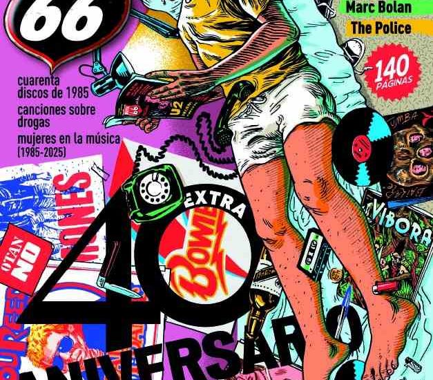 Ruta 66 celebra su 40 aniversario con un número especial de 140 páginas (Noviembre de 2025) [Noticias de jazz] - Tomajazz - Desde Tomajazz felicitamos a la revista Ruta 66 en su 40º Aniversario. ¡Que sean muchos más!