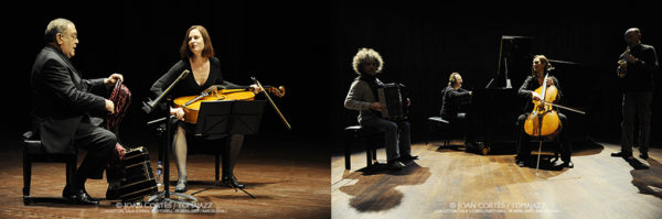 Anja Lechner & François Couturier (59è Festival de Jazz de Barcelona / Conservatori del Liceu, 2025-11-19. Barcelona) Por Joan Cortès [Concierto de jazz] - Tomajazz - Anja Lechner & François Couturier participaron en el 59è Festival de Jazz de Barcelona en el Conservatori del Liceu, el 19 de noviembre de 2025. Joan Cortès lo relata y retrata