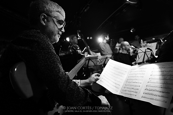 Natsuko Sugao NS Big Band “Impermanencia de los asuntos” (Jamboree-3, 2026-01-24 / Barcelona) Por Joan Cortès [INSTANTZZ AKA Galería fotográfica AKA Fotoblog de jazz, impro… y algo más] - Tomajazz - Natsuko Sugao NS Big Band “Impermanencia de los asuntos” actuó en Jamboree de Barcelona el 24 de enero de 2026. Joan Cortès lo retrata en INSTANTZZ. Con