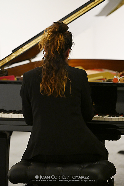 Jordina Millà & Vasco Trilla (Cicle Piano / Museu de Lleida, 2026-02-06 / Barcelona) Por Joan Cortès [INSTANTZZ AKA Galería fotográfica AKA Fotoblog de jazz, impro… y algo más] - Tomajazz - Jordina Millà & Vasco Trilla actuaron en el Cicle Piano en el Museu de Lleida, el 6 de febrero de 2026-02-06 / Barcelona) Por Joan Cortès [INSTANTZZ