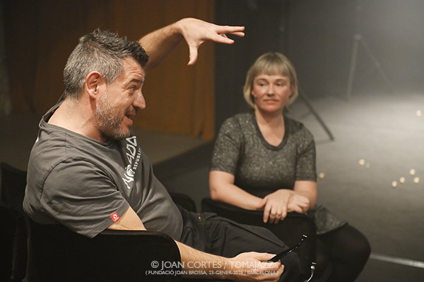 Núria Andorrà & Roc Mateu “Reflectir Brossa” (Fundació Joan Brossa, 2026-01-23 / Barcelona) Por Joan Cortès [INSTANTZZ AKA Galería fotográfica AKA Fotoblog de jazz, impro… y algo más] - Tomajazz - Núria Andorrà & Roc Mateu “Reflectir Brossa” actuaron en la Fundació Joan Brossa de Barcelona el 23 de enero de 2026. Joan Cortès [INSTANTZZ