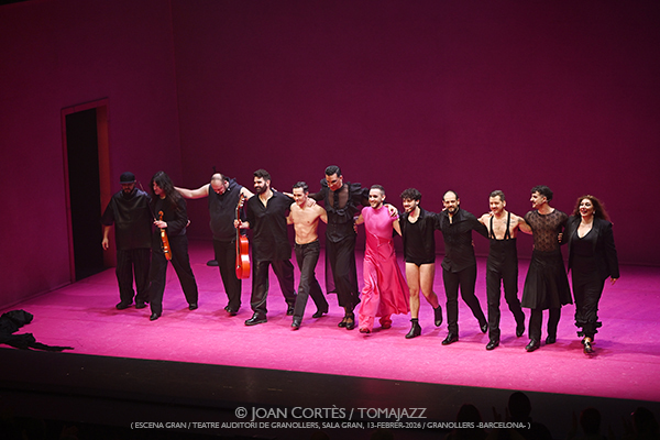 Compañía Manuel Liñán “Muerta de Amor" (Teatre Auditori de Granollers -sala gran-, 2026-02-13 / Granollers -Barcelona-) Por Joan Cortès [Flamencuras AKA INSTANTZZ AKA Galería fotográfica AKA Fotoblog de jazz, impro… y algo más] - Tomajazz - Compañía Manuel Liñán “Muerta de Amor" actuó en el Teatre Auditori de Granollers el 13 de febrero de 2026. Joan Cortès lo retrata en las Flamencuras de INSTANTZZ