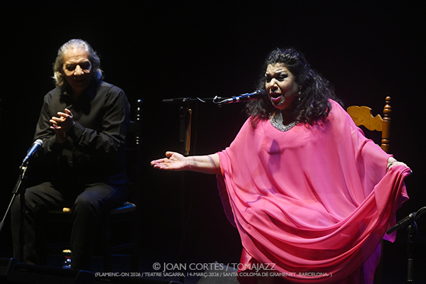 La Macanita (Flamenc-ON 2026 / Teatre Sagarra, 2026-03-14 / Santa Coloma de Gramanet -Barcelona-) [y II] Por Joan Cortès [Flamencuras AKA INSTANTZZ AKA Galería fotográfica AKA Fotoblog de jazz, impro… y algo más] - Tomajazz - La Macanita actuó en Flamenc-ON 2026, en Santa Coloma de Gramanet -Barcelona-, el 14 de marzo de 2026. Joan Cortès lo retrata en las Flamencuras de INSTANTZZ. Actuaron La Macanita, José Valencia, Chicharito de Jérez, Manuel Macano 