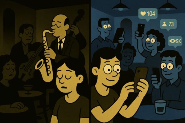 ¿Qué sucede hoy con el jazz? Si es que sucede algo… Por Marcos Pin [Relatos de jazz AKA Jazzología nórdico-galaica] - Tomajazz - ¿Qué sucede hoy con el jazz? Si es que sucede algo… es la reflexión de Marcos Pin en la sección Jazzología Nórdico-Galaica en mayo de 2026, continuación del artículo La industria y el jazz. Qué nos han vendido.