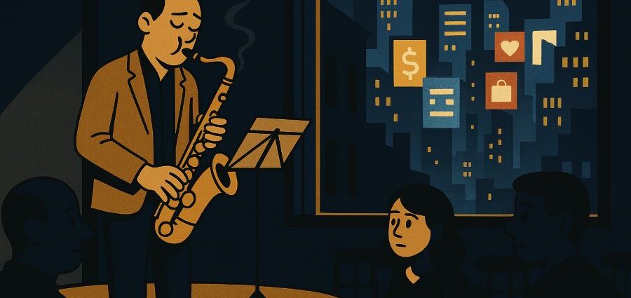 ¿Qué sucede hoy con el jazz? Si es que sucede algo… Por Marcos Pin [Relatos de jazz AKA Jazzología nórdico-galaica] - Tomajazz - ¿Qué sucede hoy con el jazz? Si es que sucede algo… es la reflexión de Marcos Pin en la sección Jazzología Nórdico-Galaica en mayo de 2026, continuación del artículo La industria y el jazz. Qué nos han vendido.