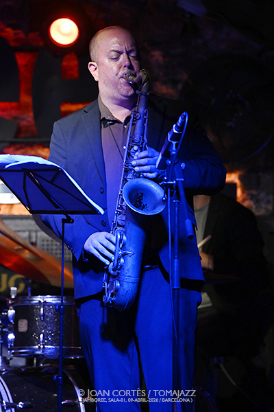 Amina Figarova Sextet (Jamboree, 2026-03-24 / Barcelona) Por Joan Cortès [INSTANTZZ AKA Galería fotográfica AKA Fotoblog de jazz, impro… y algo más] - Tomajazz - Amina Figarova Sextet actuó en Jamboree, Barceloa, el 24 de marzo de 2026. Joan Cortès lo retrata en INSTANTZZ. Amina Figarova Sextet son Amina Figarova, piano Bart Platteau, flautas Yasek Manzano, trompeta y fiscorno Bill Mchenry, saxo tenor Ferenc Nemeth, batería Martin Leiton 