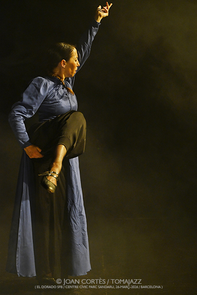 Ana Morales & Jose Carra “Fragilidades” (El Dorado sfb / Centre Cívic Parc Sandaru, 2026-03-26 / Barcelona) Por Joan Cortès [Flamencuras AKA INSTANTZZ AKA Galería fotográfica AKA Fotoblog de jazz, impro… y algo más] - Tomajazz - Ana Morales & Jose Carra “Fragilidades” actuaron en El Dorado sfb de Barcelona, el 26 de marzo de 2026. Joan Cortès lo retrata en las Flamencuras de INSTANTZZ