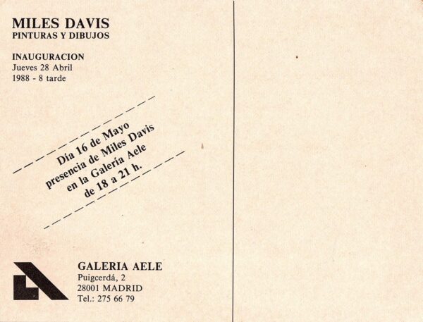 ¡Ah, sí, el centenario de Miles! Una perspectiva patafísica. Por Chema García [Escrito de jazz AKA El Rincón de Chema] [Junio de 2026] - Tomajazz - ¡Ah, sí, el centenario de Miles! Una perspectiva patafísica, es la nueva aportación de Chema García en El Rincón de Chema, en el centenario del nacimiento del trompetista