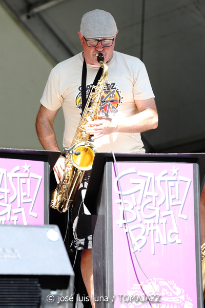 Gasteiz Big Band (49 Festival de Jazz de Vitoria-Gasteiz 2026. 2026-07-11) Por José Luis Luna Rocafort [INSTANTZZ AKA Galería fotográfica AKA Fotoblog de jazz, impro… y algo más] - Tomajazz