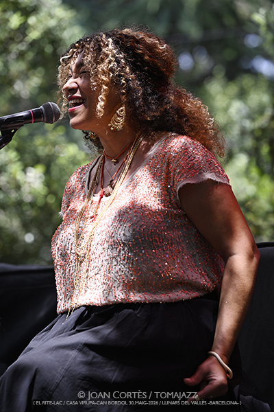 Ghalia Benali / Rocío Molina (El Rite-LAC / Casa Virupa, 2026-05-30 / Llinars -Barcelona-) [02]  Por Joan Cortès [INSTANTZZ AKA Galería fotográfica AKA Fotoblog de jazz, impro… y algo más] - Tomajazz - Ghalia Benali / Rocío Molina actuaron en El Rite-LAC en Casa Virupa, en Llinars -Barcelona-, el 30 de mayo de 2026. Joan Cortès lo retrata en INSTANTZZ. Actuaron Ghalia Benali, Moufadhel Adhoum, Hamin Honari, Logan Ricaharson, Rocío Molina, José Manuel Ramos “Oruco”

