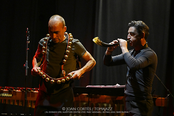 Proyecto Lorca (El Dorado sfb / Auditori CCPS, 2026-05-28 / Barcelona) Por Joan Cortès [Flamencuras AKA INSTANTZZ AKA Galería fotográfica AKA Fotoblog de jazz, impro… y algo más] - Tomajazz - Proyecto Lorca actuó en El Dorado sfb de Barcelona el 28 de mayo de 2026. Joan Cortès lo retrata en las [Flamencuras de INSTANTZZ. Proyecto Lorca son Juan Jiménez, Antonio M