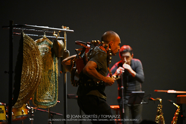 Proyecto Lorca (El Dorado sfb / Auditori CCPS, 2026-05-28 / Barcelona) Por Joan Cortès [Flamencuras AKA INSTANTZZ AKA Galería fotográfica AKA Fotoblog de jazz, impro… y algo más] - Tomajazz - Proyecto Lorca actuó en El Dorado sfb de Barcelona el 28 de mayo de 2026. Joan Cortès lo retrata en las [Flamencuras de INSTANTZZ. Proyecto Lorca son Juan Jiménez, Antonio M