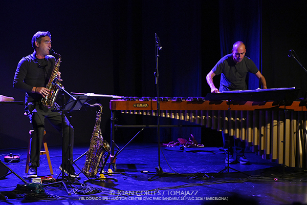 Proyecto Lorca (El Dorado sfb / Auditori CCPS, 2026-05-28 / Barcelona) Por Joan Cortès [Flamencuras AKA INSTANTZZ AKA Galería fotográfica AKA Fotoblog de jazz, impro… y algo más] - Tomajazz - Proyecto Lorca actuó en El Dorado sfb de Barcelona el 28 de mayo de 2026. Joan Cortès lo retrata en las [Flamencuras de INSTANTZZ. Proyecto Lorca son Juan Jiménez, Antonio Moreno