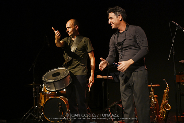 Proyecto Lorca (El Dorado sfb / Auditori CCPS, 2026-05-28 / Barcelona) Por Joan Cortès [Flamencuras AKA INSTANTZZ AKA Galería fotográfica AKA Fotoblog de jazz, impro… y algo más] - Tomajazz - Proyecto Lorca actuó en El Dorado sfb de Barcelona el 28 de mayo de 2026. Joan Cortès lo retrata en las [Flamencuras de INSTANTZZ. Proyecto Lorca son Juan Jiménez, Antonio Moreno