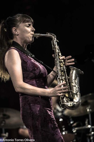 Irene Reig Quartet /Sun Ra Arkestra (49 Festival de Jazz de Vitoria-Gasteiz 2026. 2026-07-16) Por Antonio Torres y Pepe Mateos [Conciertos de Jazz] - Tomajazz - Irene Reig Quartet y Sun Ra Arkestra actuaron en la segunda jornada en Mendizorroza en el 49 Festival de Jazz de Vitoria-Gasteiz 2026. Antonio Torres y Pepe Mateos dan cuenta del concierto